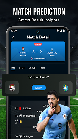 Live Score: Live Soccer Scores Screenshot 1