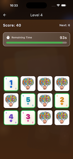 Sequential Cards Game Screenshot 0