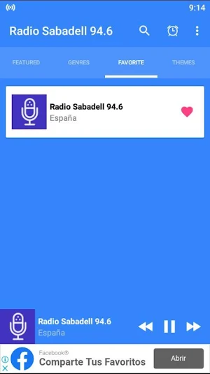 radio sabadell 94.6 App ES Screenshot 0
