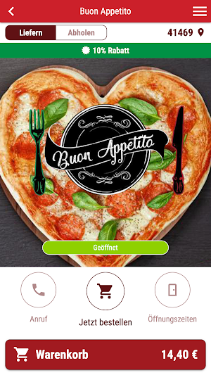 Pizzeria Buon Appetito Screenshot 0