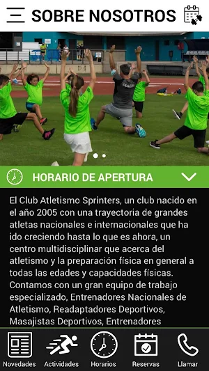 Club Atletismo Sprinters Screenshot 1