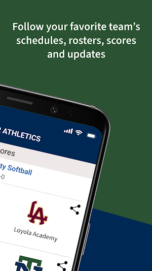 New Trier Athletics Screenshot 2