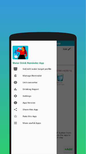 Water Drink Reminder App Screenshot 0