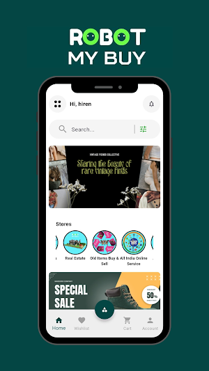 RobotMyBuyApp Screenshot 0