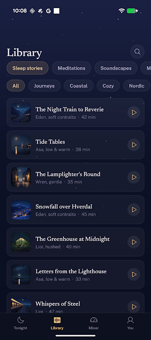 DreamTide: Sleep Sounds Screenshot 1