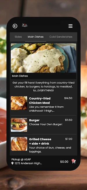 RouteSixty Grill Screenshot 1