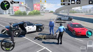 Car Chase Simulator: Cop Games Screenshot 1