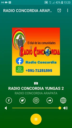RADIO CONCORDIA ARAPATA Screenshot 0