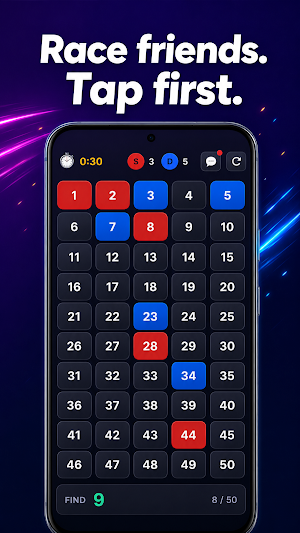 Find The Numbers: Brain Race Screenshot 0