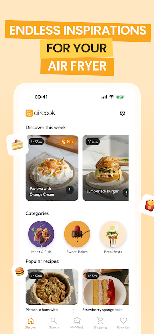 AirCook – Air Fryer Recipes Screenshot 0