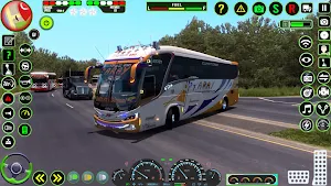 Coach Bus Driving Games 3D Screenshot 0