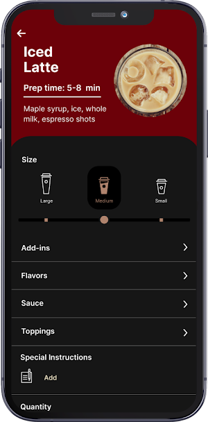 Honey Bean Coffee Screenshot 2