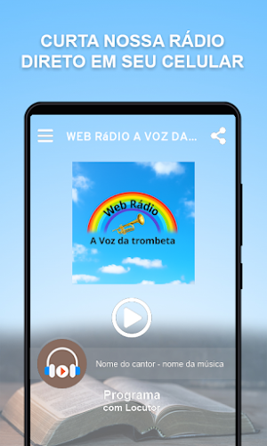 Web Rádio a Voz da Trombeta Screenshot 0