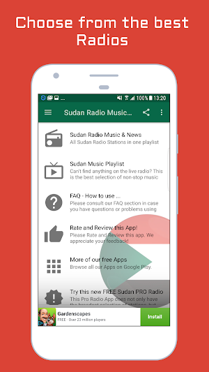 Sudan Radio Music & News Screenshot 0