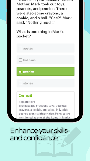 AZELLA Practice Test Screenshot 3