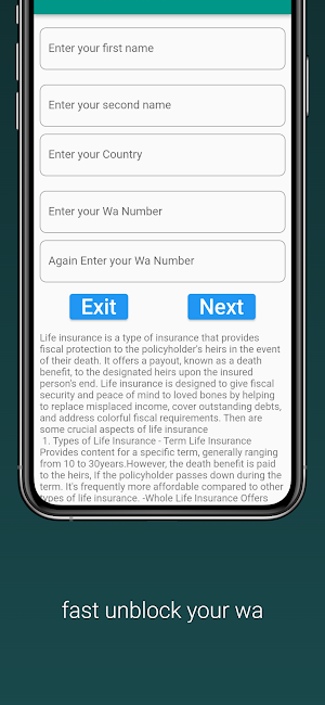 wa unblocker : fast unblock Screenshot 1