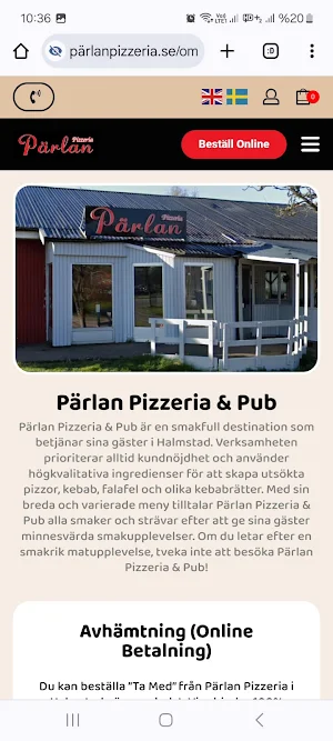 Pärlan Pizzeria Screenshot 3