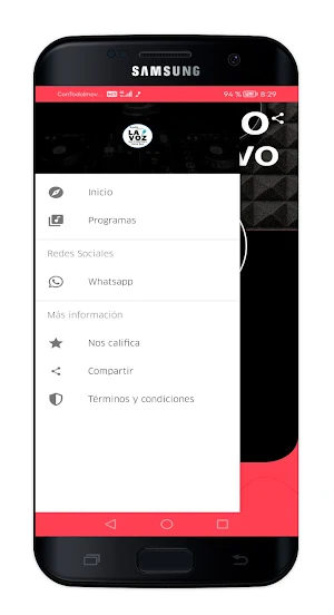 Radio la voz de Lima Sur Screenshot 2