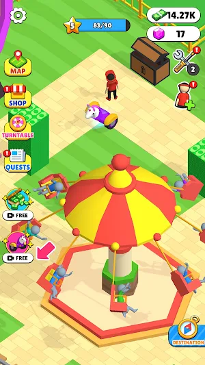 Funny Park : Idle Game Screenshot 1
