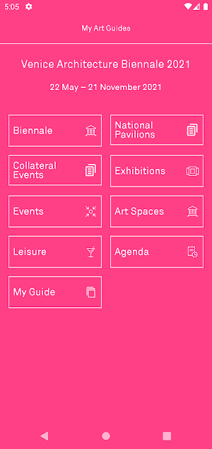 Venice Architecture Biennale 2021 Screenshot 2