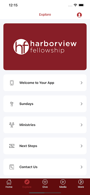Harborview Fellowship Screenshot 1