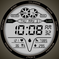 Tactical LCD Watch Face RK006