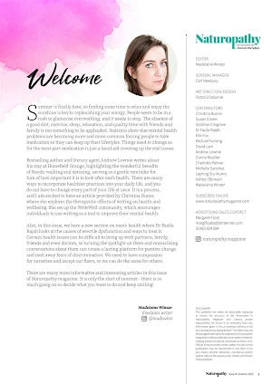 Naturopathy Magazine Screenshot 1