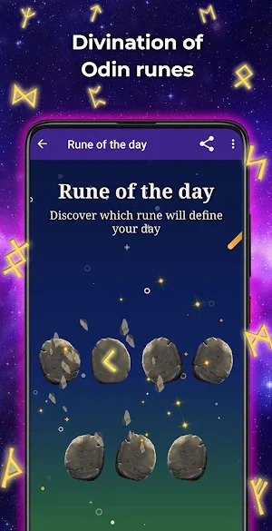 Runic Divination in English Screenshot 0