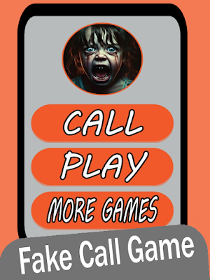 Fake Call Scary Child Game Screenshot 0