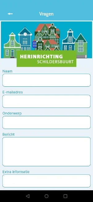 Herinrichting Schildersbuurt Screenshot 2