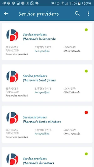 GHC Beneficiary App Screenshot 2