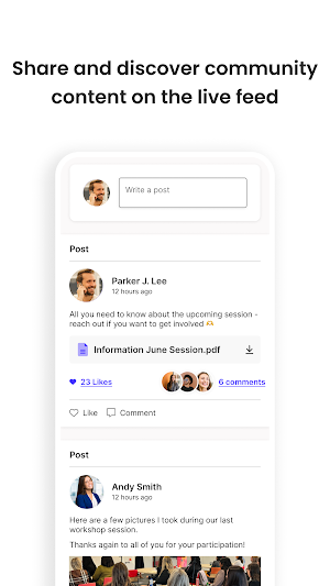 SFA Member Hub Screenshot 3
