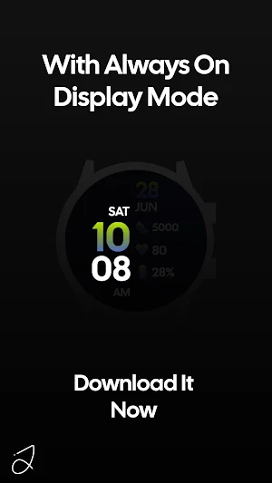 Simple Ptt 2 Watch Face Screenshot 3