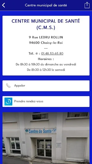 La Santé à Choisy Screenshot 1