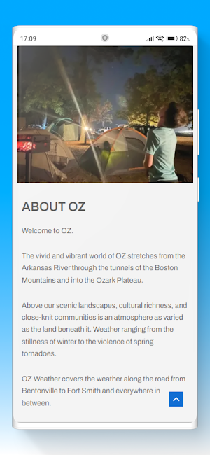 OZ Weather Screenshot 2