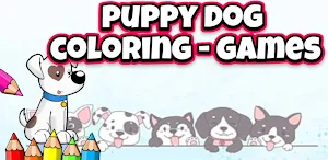 puppy dog coloring - games Screenshot 0