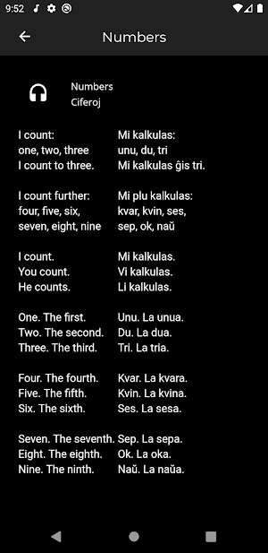 Fast - Speak Esperanto Language Screenshot 2