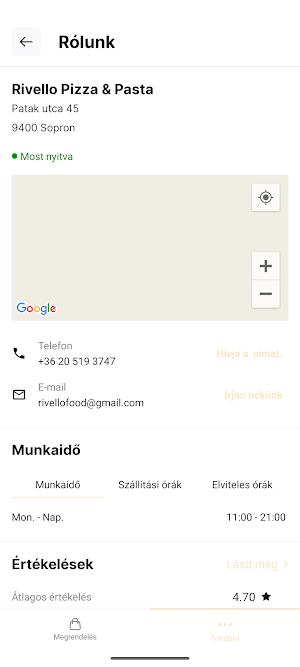 RivelloFood Screenshot 1