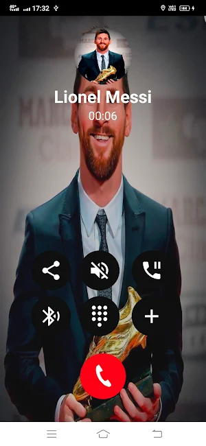 Messi Video Call & Chat Screenshot 2