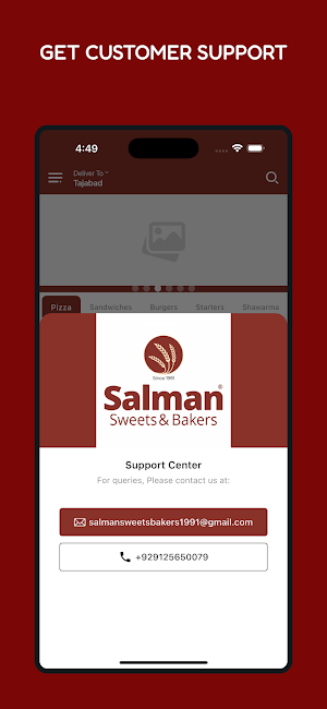 Salman Sweets & Bakers Screenshot 3