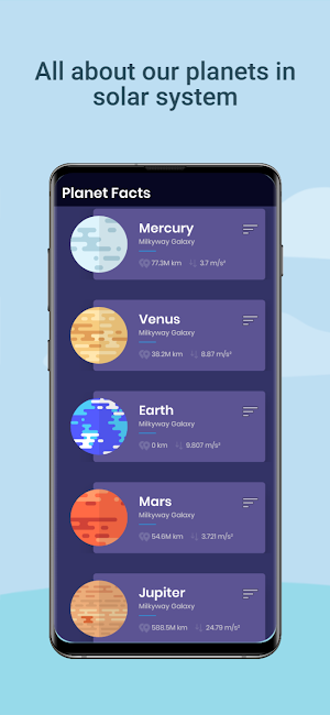 Planet Facts Screenshot 0