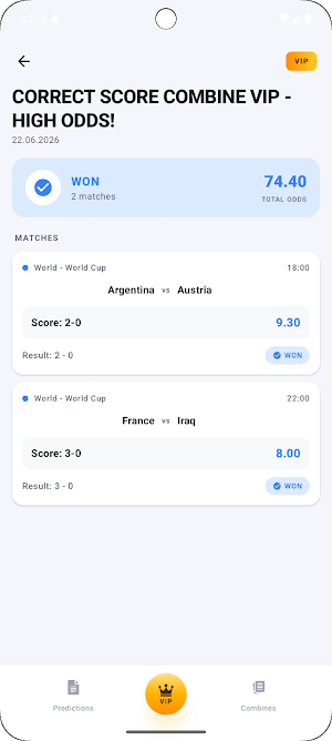 WinPRO - Bet Analysis Screenshot 2