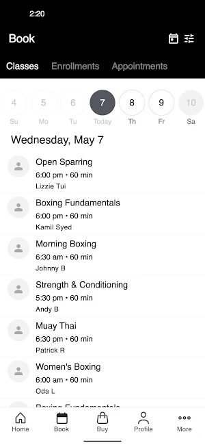 Elouera Tony Mundine Gym Screenshot 1
