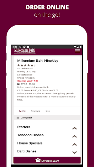 Millennium Balti Screenshot 1