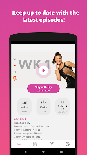 NETFIT Netball Screenshot 2