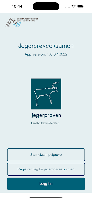 Jegerprøveeksamen Screenshot 0