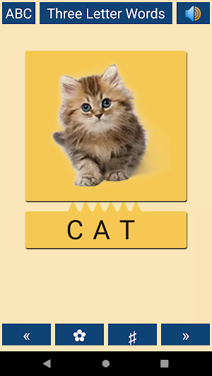 Kids Learn and Play (spellings) Screenshot 1
