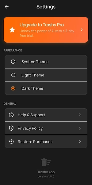 Trashy App Screenshot 3