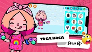 Toca Boca : Wednesday ASMR Screenshot 0
