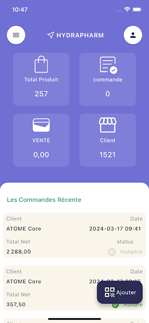 Atome SalesPro Screenshot 1